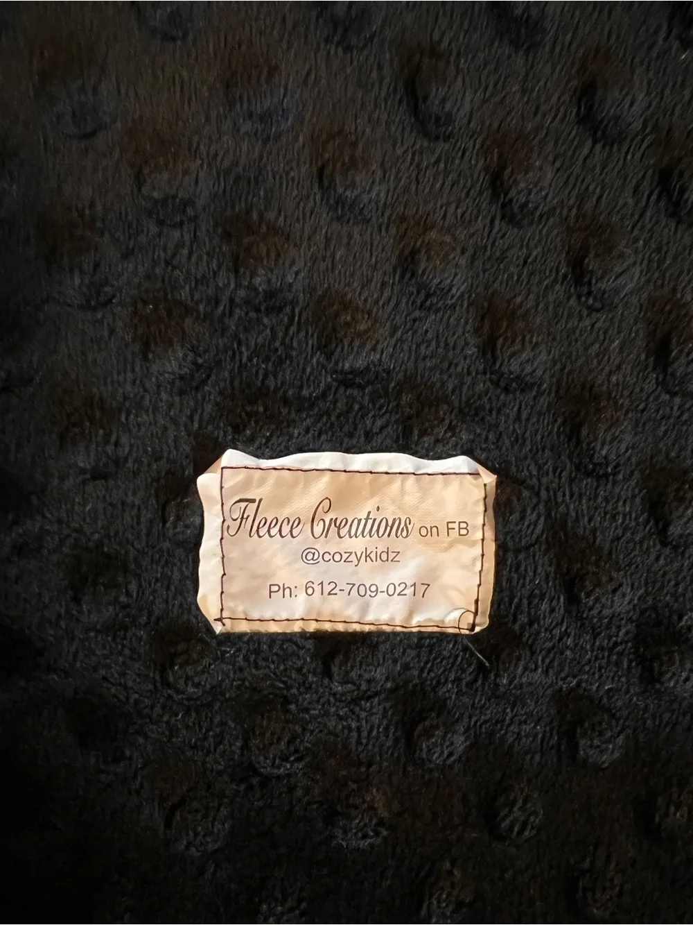 Handmade Fleece/Minky Baby Poncho